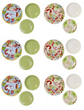 Brandani Servizio piatti tavola 18 pezzi Pomo porcellana cod.51905