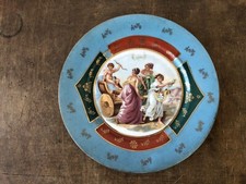 Piatto In Porcellana Dipinto A