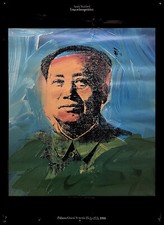 1990 * Manifesto, Poster Originale "Andy Warhol, MAO - Una Retrospettiva" Italia