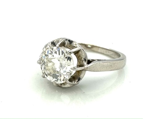 Magnifico anello platino - in,