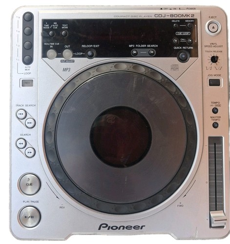 Pioneer cdj 800mk2 - pioneer, silver