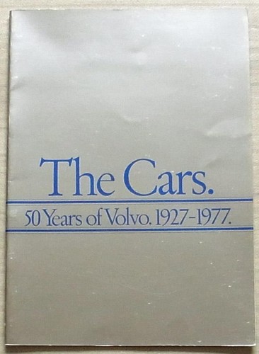 Volvo 1927 brochure - 1927-77,