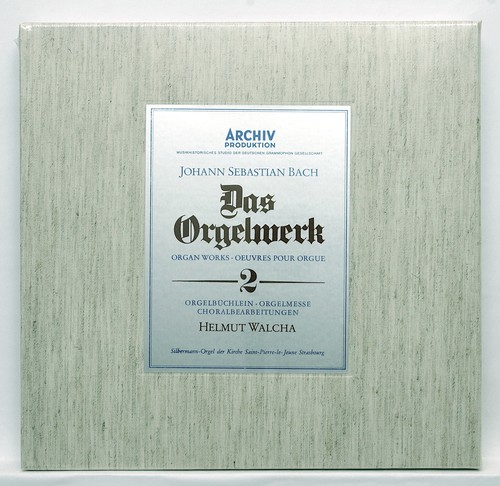 Helmut walcha js - walcha ⸺ js, bach
