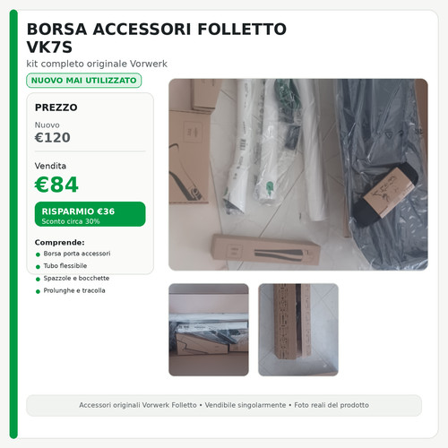 Borsa accessori folletto vk7s - folletto,