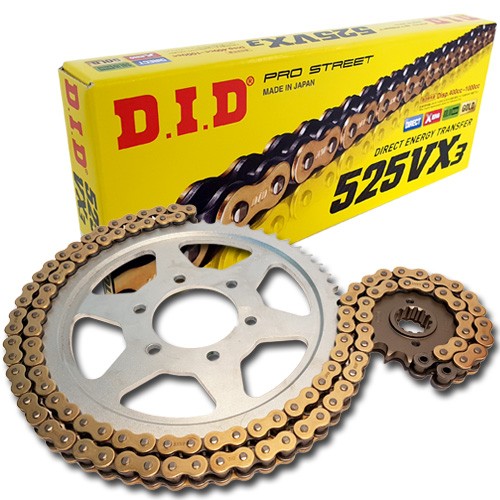 Kit catena did acciaio 525vx3 - catena,