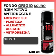 Fondo Riempitivo per Carrozzeria Spray Acrilico Antiruggine Aggrappante Plastica
