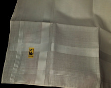 LOTTO-9 pz. DI FAZZOLETTI DA NASO SMERALDO /filo di scozia  SPL- Uomo/Donna -