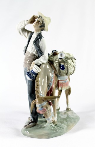 Lladro typical peddler - lladro, "typical