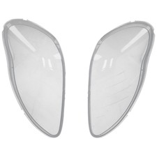 Pair Headlight Lens Cover for