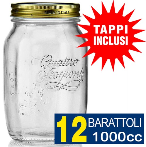Barattoli 1000cc bormioli - 1000cc,