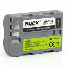 batteria ayex EN-EL3e per