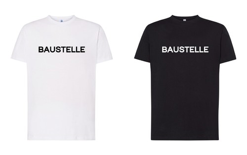 Shirt baustelle uomo - t-shirt, donna