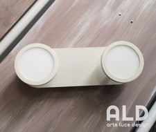 Applique led moderno spot orientabile a 2 luci da bagno per corridoio ingresso