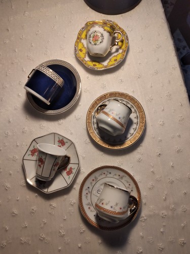 Lotto tazzine piattini - tazzine, mini