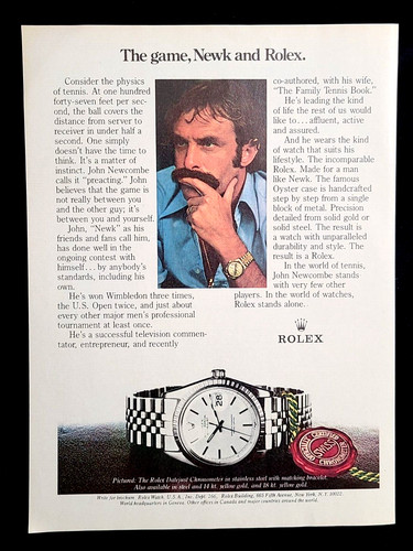 Pubblicità stampa rolex 1971 - rolex,