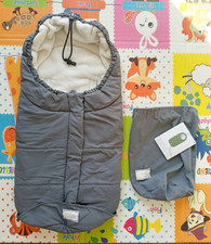 Sacco nanna termico ovetto City cuccioli Nuvita Moovo, neonati Grigio