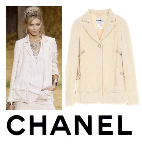 Giacca lunga tweed - , catena