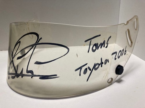 Visiera per casco autografata