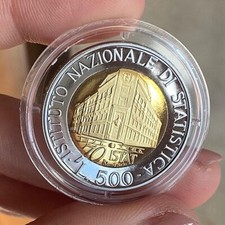 ITALIA 500 LIRE 1996 ISTAT