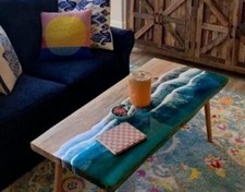 91.4cm x 38.1cm Resina