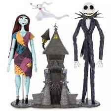 Disney Nightmare Before Christmas Limited Edition Doll Set Sally Jack Skeletron