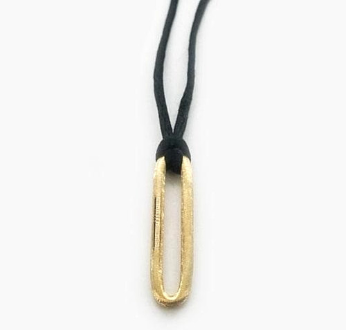 Collana con ciondolo corda - ciondolo,