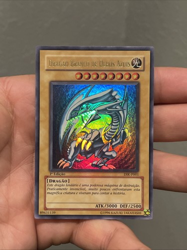 Blue eyes white dragon - white,