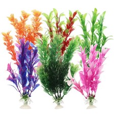  6 Pcs Piante Acquario