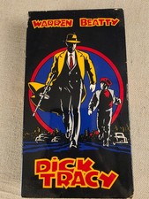 Dick Tracy VHS Tape 1990 Crime