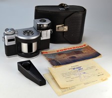EDIZIONE EXPORT! URSS "HORIZON HORIZON HORIZON" FOTOCAMERA PANORAMICA 35mm + PASSAPORTO NATIVO!