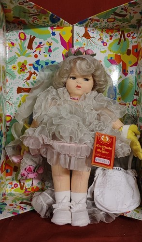 Bambola lenci sposa in - bambola,