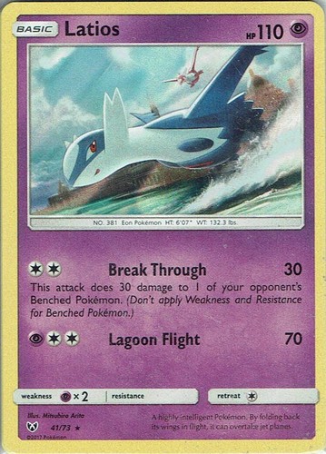 Carta pokemon leggende - carta,