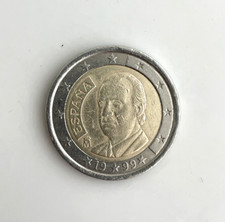 MONETA  2 EURO SPAGNA 1999