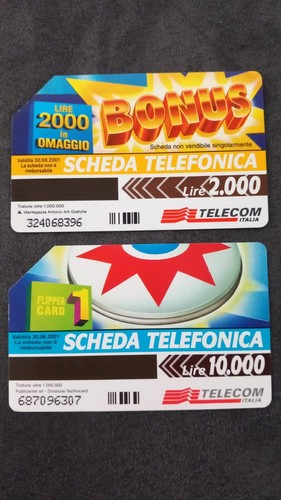 Schede telefoniche 2 - schede, nr.