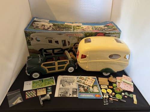 Sylvanian families caravan - sylvanian,