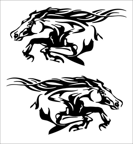 Cavalli auto grafica - auto,