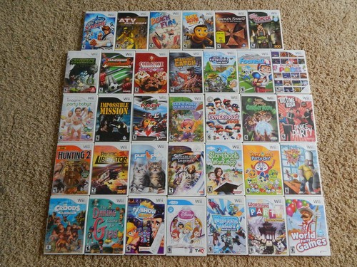 Nintendo wii games you choose - nintendo,