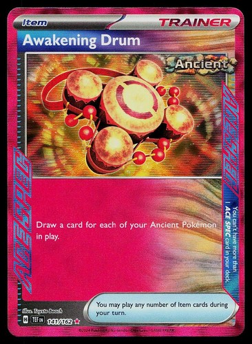 Carta pokemon tamburo - pokemon,