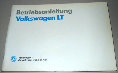 Betriebsanleitung 28 31 - betriebsanleitung, lt