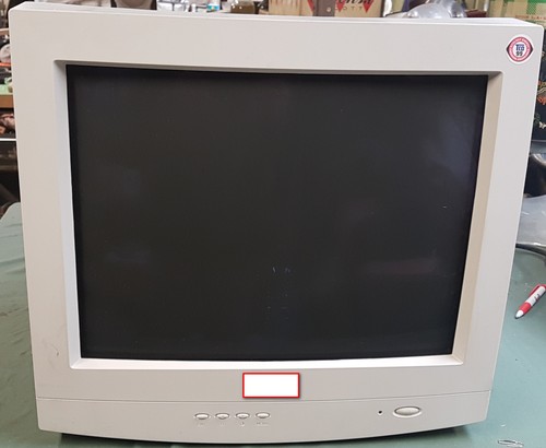 Monitor crt nuovo mai - crt, 19"