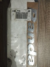 Sigla Modello Scritta Logo Posteriore FIAT Panda 2003/2011 Originale