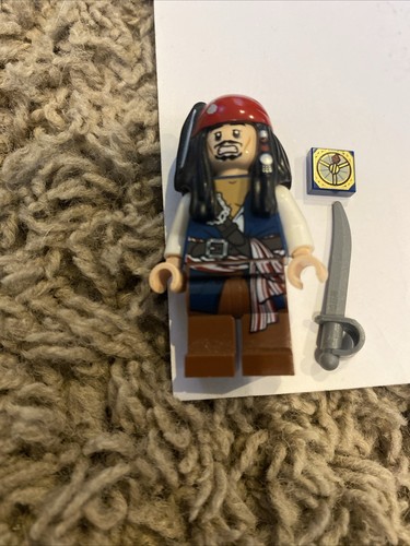 Lego minifigure capitano jack - minifigure,