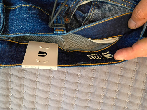 Jeans uomo star raw blu - jeans,