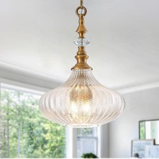 Lampadario a 3 Luci,Vintage