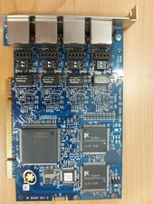 Scheda PCI Digium B410P Quad Span T1 E1 J1 3.3v Asterisk REV B