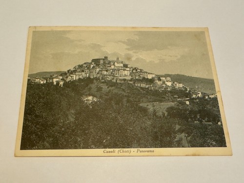 Cartolina francobollo casoli - ,