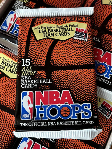 Nba hoops basketball 1991 - hoops, 1991-92