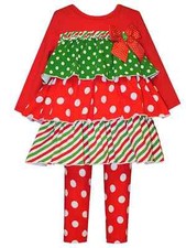 Bonnie Jean Girls Red & Green