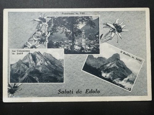 Cartolina edolo vedutine ce274 - cartolina,