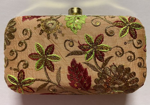 Borsa pochette peach - borsa,